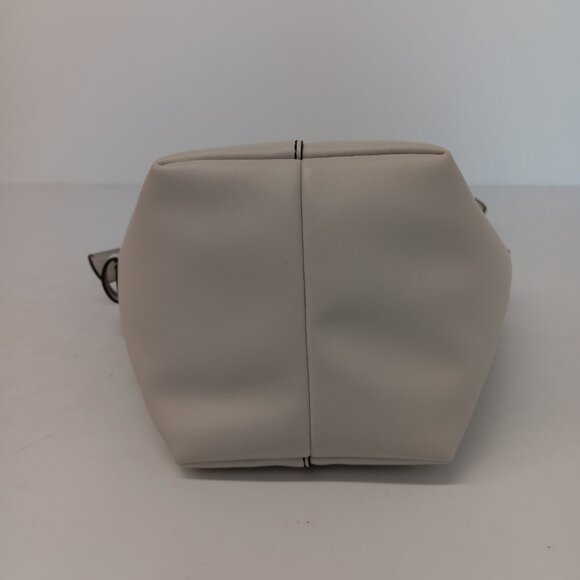 Proenza Schouler White Label Barrow Off-White Leather Bucket Bag - Picture 9 of 16